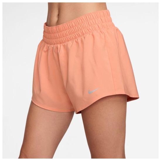 Nike Γυναικείο σορτς One Dri-FIT Mid-Rise 3" Brief-Lined Shorts Nike Γυναικείο σορτς One Dri-FIT Mid-Rise 3" Brief-Lined Shorts